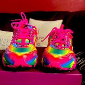 Multicolor, tennis shoes, nice